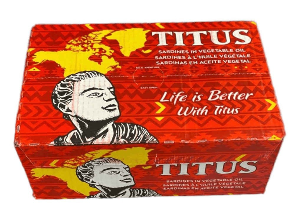 Titus Sardine Box of 50