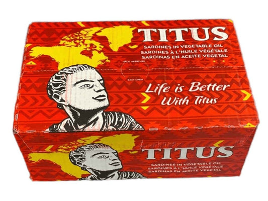 Titus Sardine Box of 50