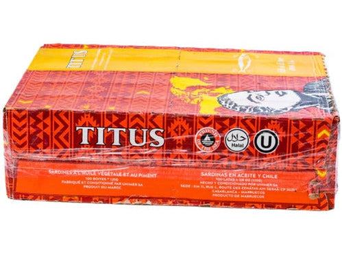 Titus Sardine 100 can (Full Box)